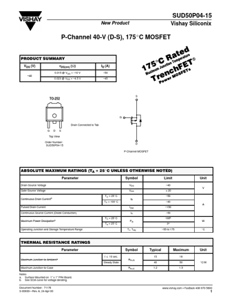  Datasheet Preview Page 1