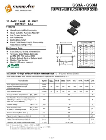  Datasheet Preview Page 1