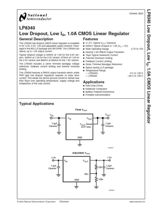  Datasheet Preview Page 1