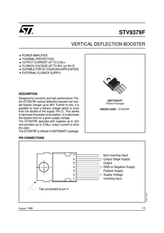  Datasheet Preview Page 1