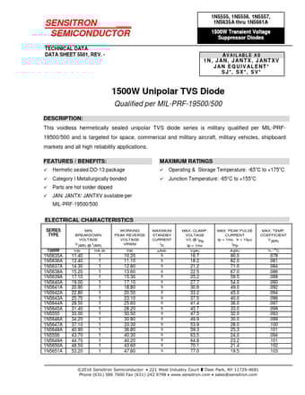  Datasheet Preview Page 1