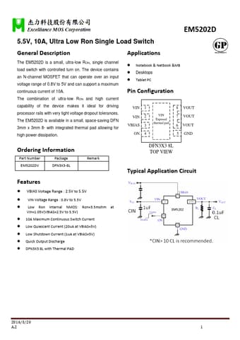  Datasheet Preview Page 1