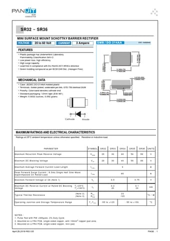  Datasheet Preview Page 1
