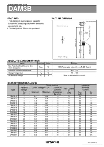  Datasheet Preview Page 1