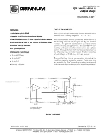  Datasheet Preview Page 1