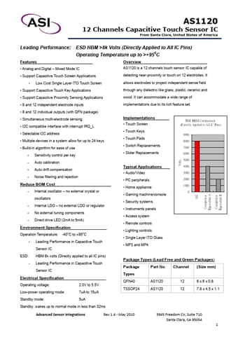  Datasheet Preview Page 1