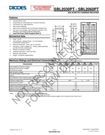  Datasheet Preview Page 1