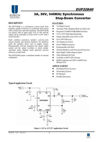  Datasheet Preview Page 1