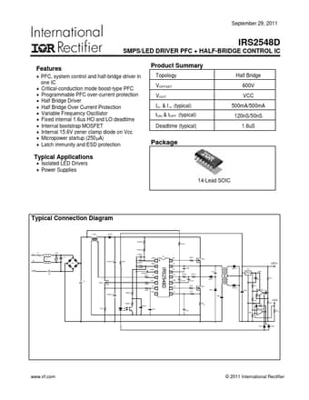  Datasheet Preview Page 1