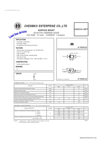  Datasheet Preview Page 1