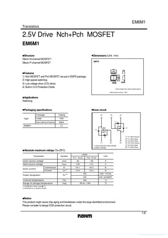  Datasheet Preview Page 1