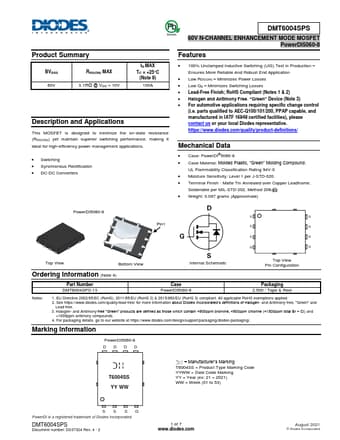  Datasheet Preview Page 1