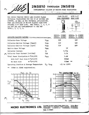 Datasheet Preview Page 1