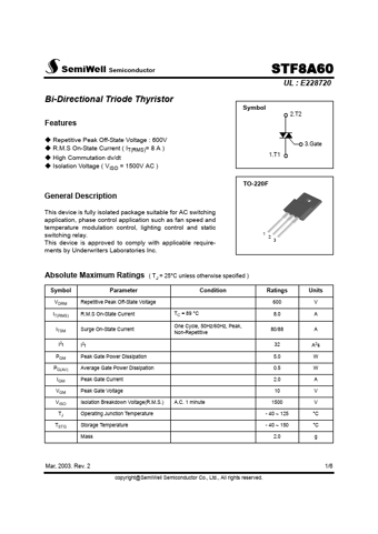  Datasheet Preview Page 1