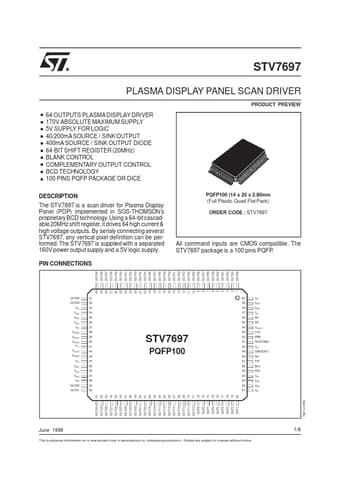  Datasheet Preview Page 1