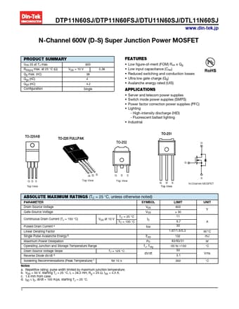 Datasheet Preview Page 1