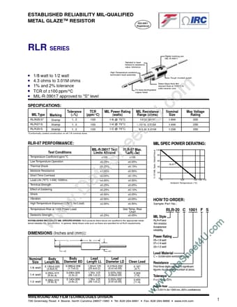  Datasheet Preview Page 1