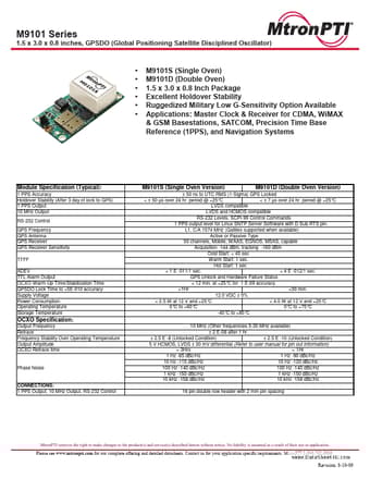  Datasheet Preview Page 1
