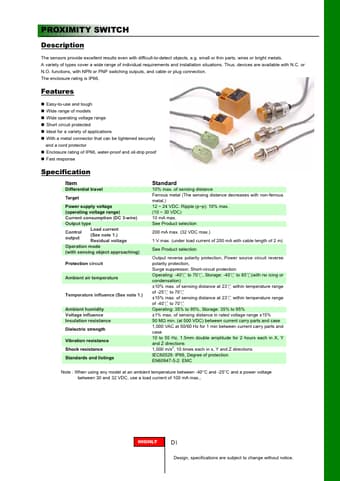  Datasheet Preview Page 1