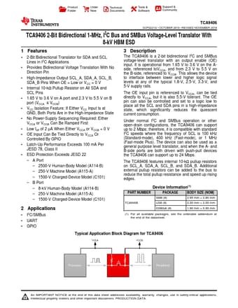  Datasheet Preview Page 1