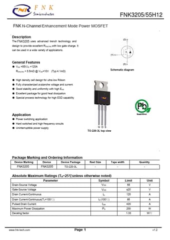  Datasheet Preview Page 1