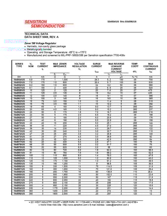  Datasheet Preview Page 1