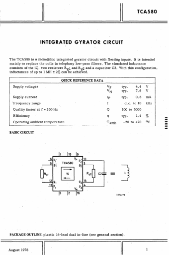  Datasheet Preview Page 1