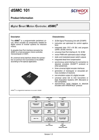  Datasheet Preview Page 1