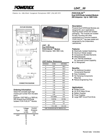  Datasheet Preview Page 1