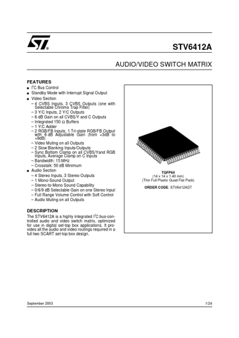  Datasheet Preview Page 1