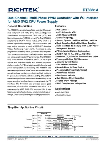  Datasheet Preview Page 1