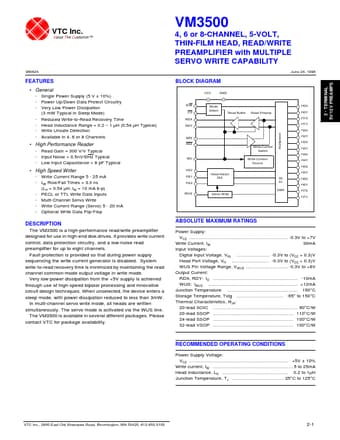  Datasheet Preview Page 1