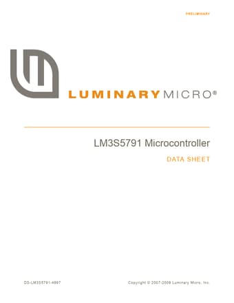  Datasheet Preview Page 1