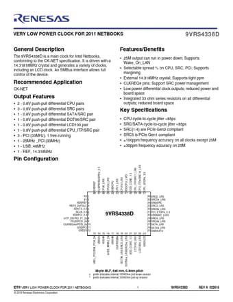  Datasheet Preview Page 1