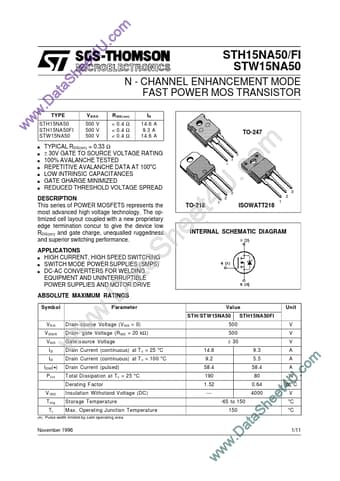  Datasheet Preview Page 1