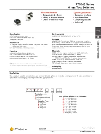  Datasheet Preview Page 1