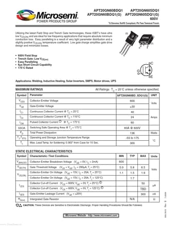  Datasheet Preview Page 1