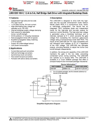  Datasheet Preview Page 1