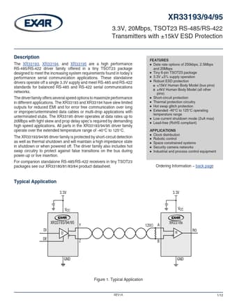  Datasheet Preview Page 1