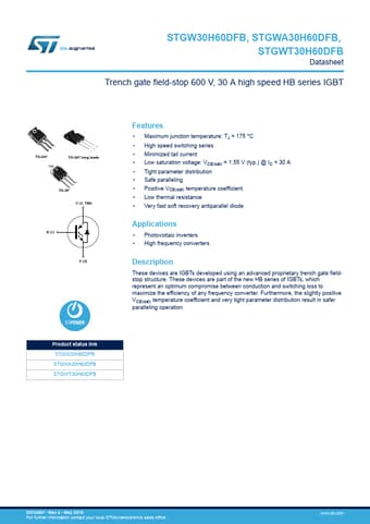  Datasheet Preview Page 1