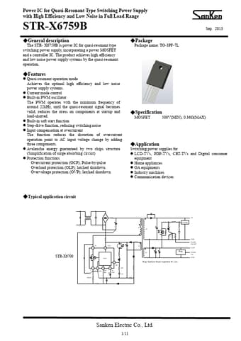  Datasheet Preview Page 1