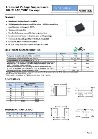  Datasheet Preview Page 1