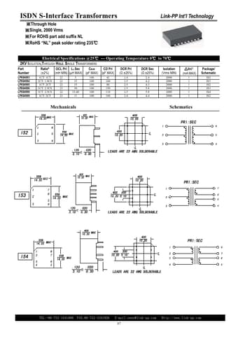  Datasheet Preview Page 1