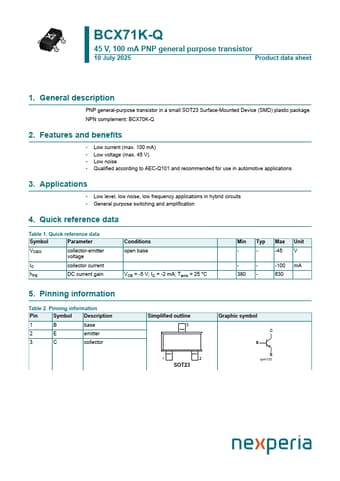  Datasheet Preview Page 1