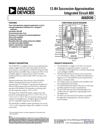  Datasheet Preview Page 1