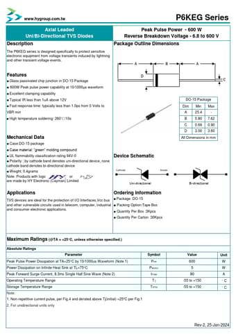  Datasheet Preview Page 1