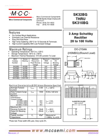  Datasheet Preview Page 1