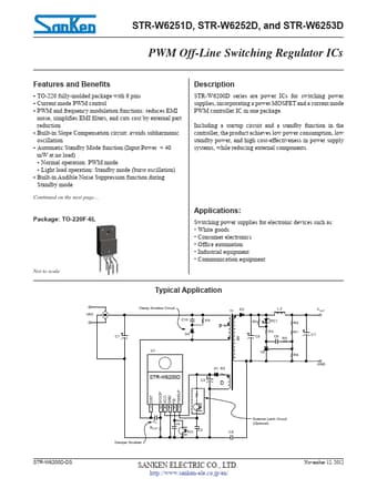  Datasheet Preview Page 1