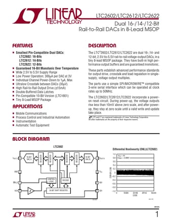  Datasheet Preview Page 1