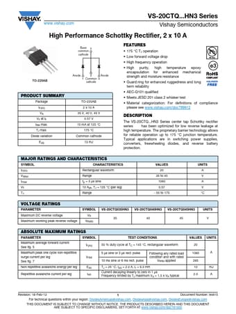 Datasheet Preview Page 1